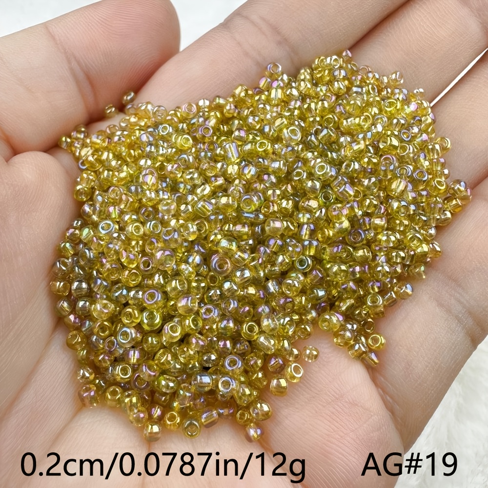 1300pcs Multi-Color Glass Seed Beads for Handmade Jewellery