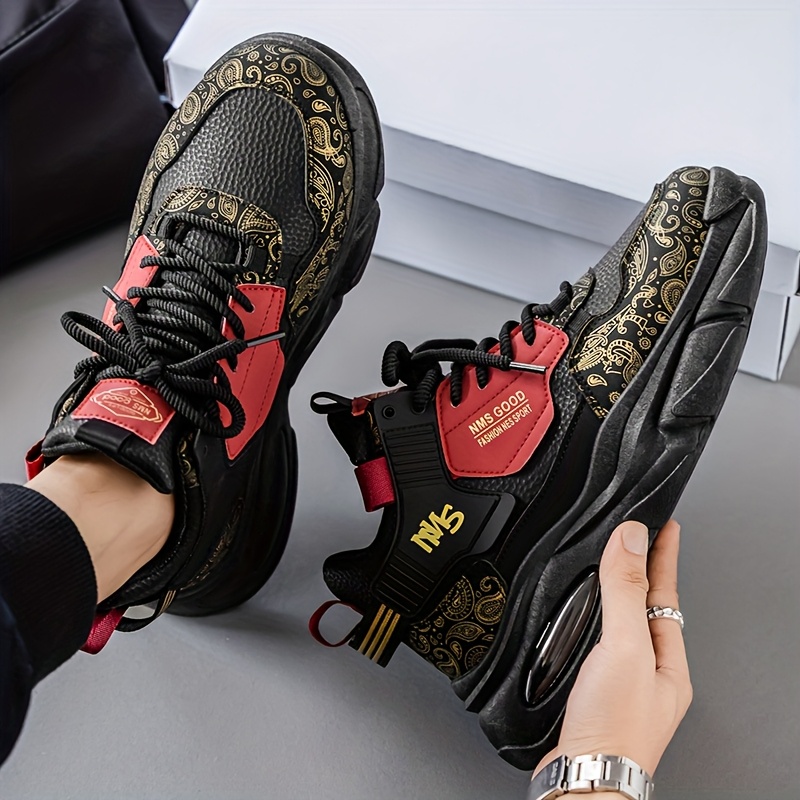 Zapatos para Hombre 2025 Nuevos Zapatillas Casuales de Invierno, Zapatillas de Papá con Suela Gruesa y Absorción de Impacto Versátiles para Adolescentes y Adultos