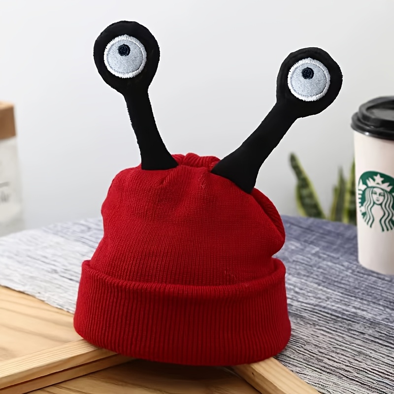 TEMU Antenna Hat Women's Novelty Beanie For Men And Women, Novelty Beanie For Women