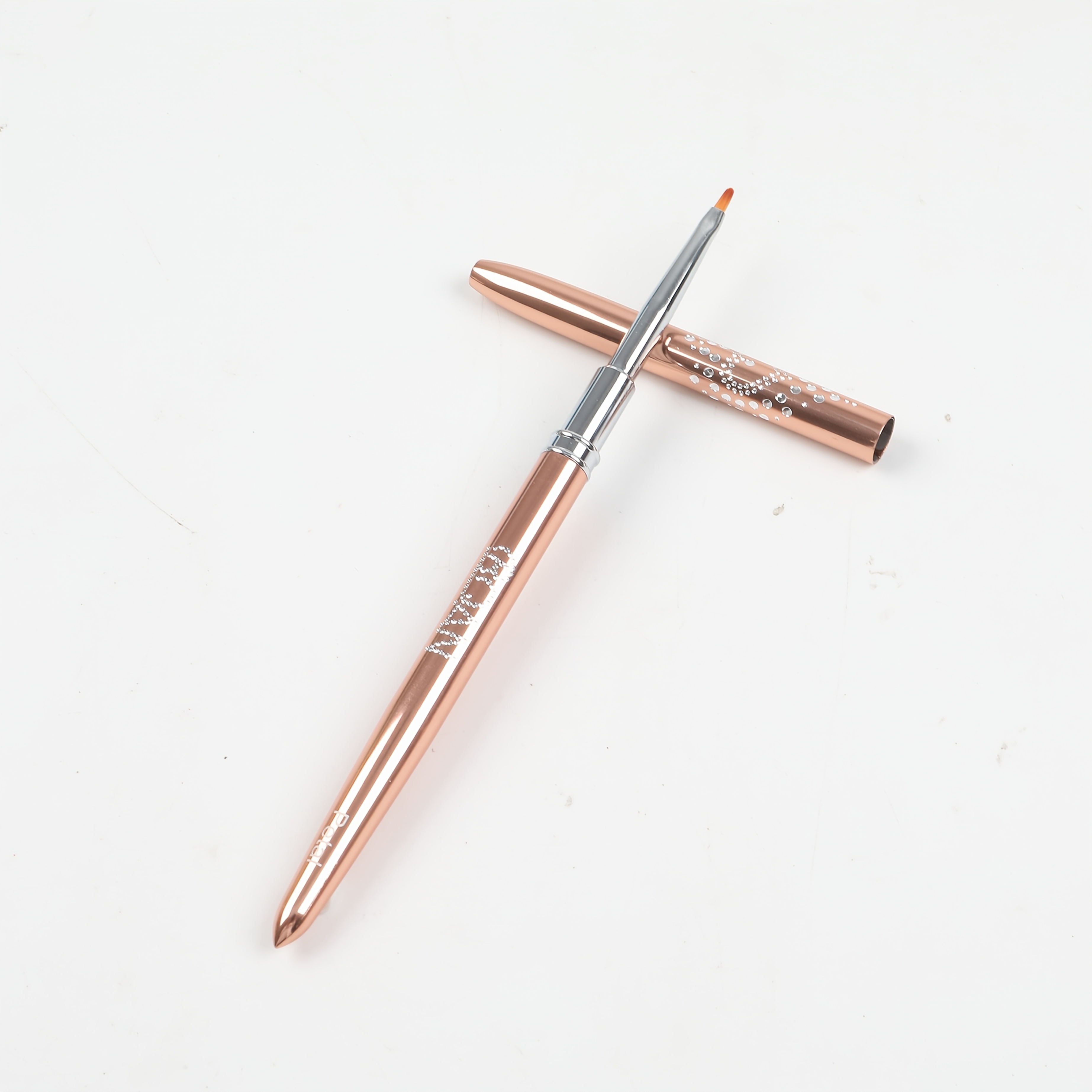 TEMU 1pc Rose Petal Brush, Nail Petal Brush