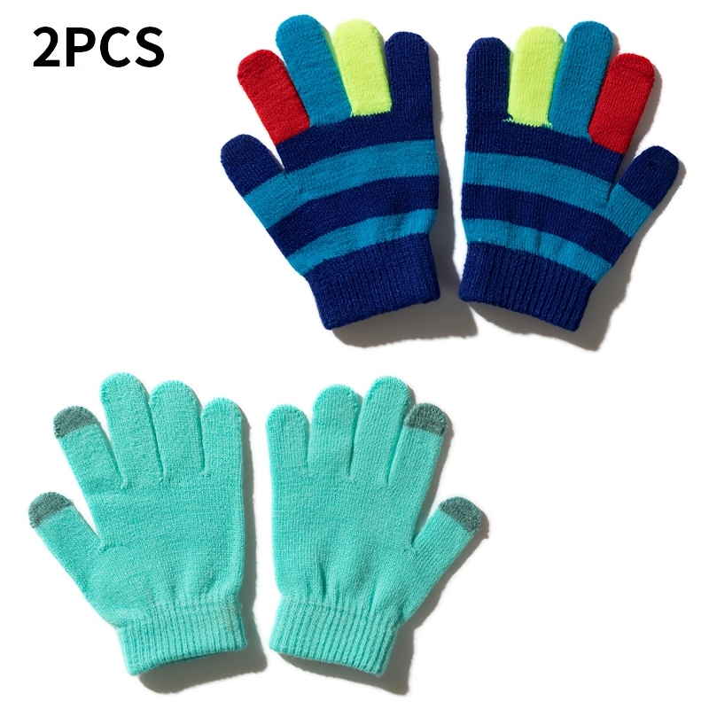 s Winter Touchscreen Gloves Thermal Elastic Cuff Texting Gloves for s  s, Soft Warm Casual Gloves for Outdoor Play Smartphone Use, s Wint