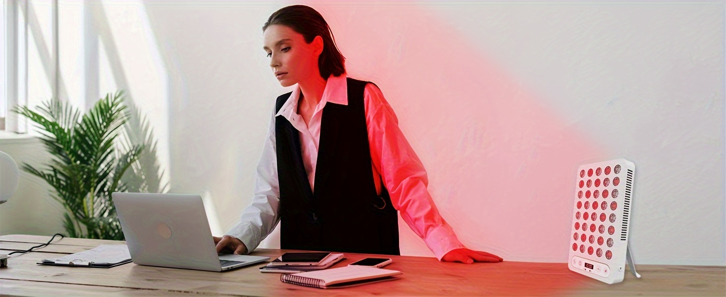 Red 200W LED Light Panel adjustable settings