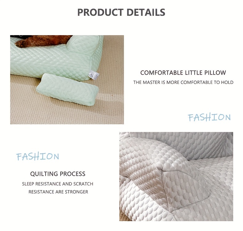 pet sofa nest spring and summer style cat bed Product details 8