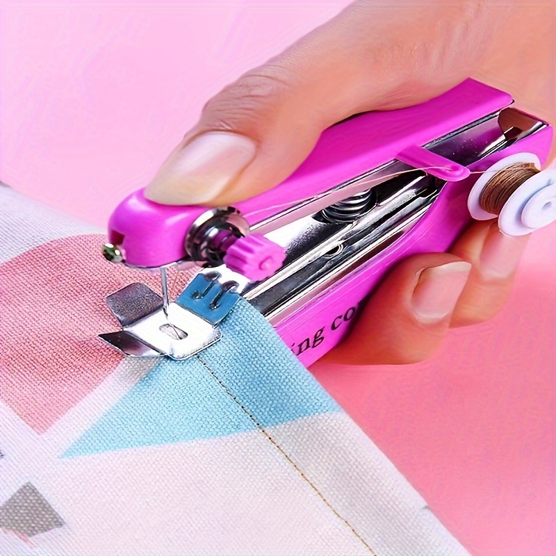 

Portable Mini Handheld Sewing Machine - Versatile And Easy-to-use For Small Home Sewing Projects - 1pc Sewing Machine Accessories