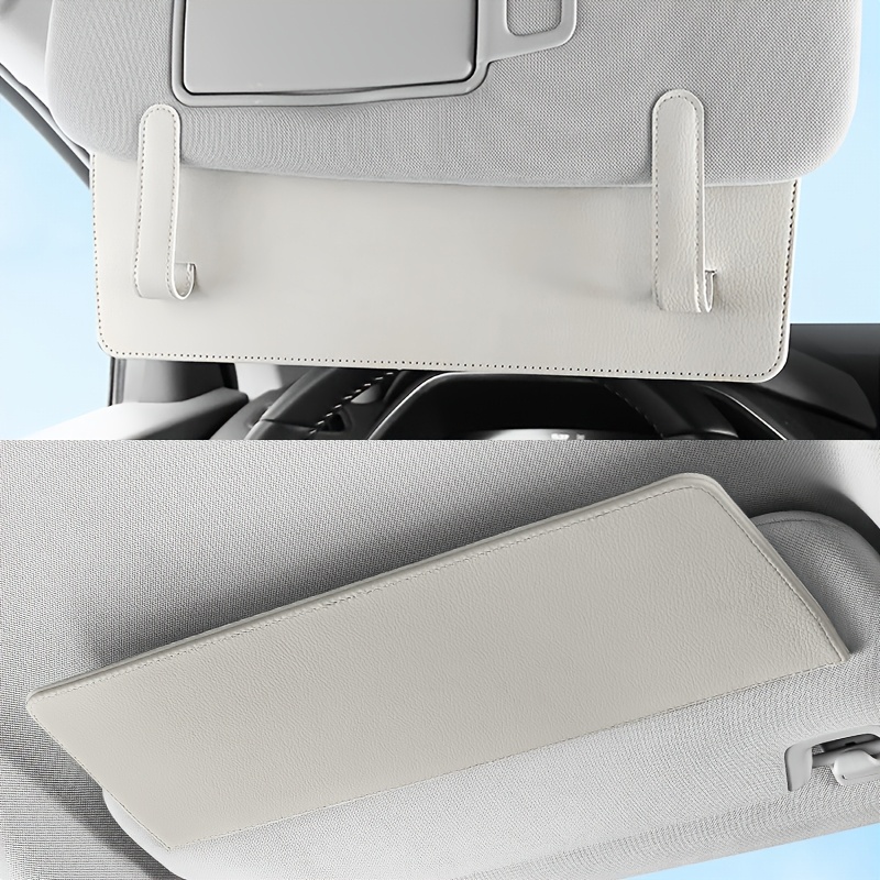 TEMU Bloque de extensión de parasol para coche engrosado y mejorado, parasol para coche con bloqueo UV, accesorio de parasol universal ajustable
