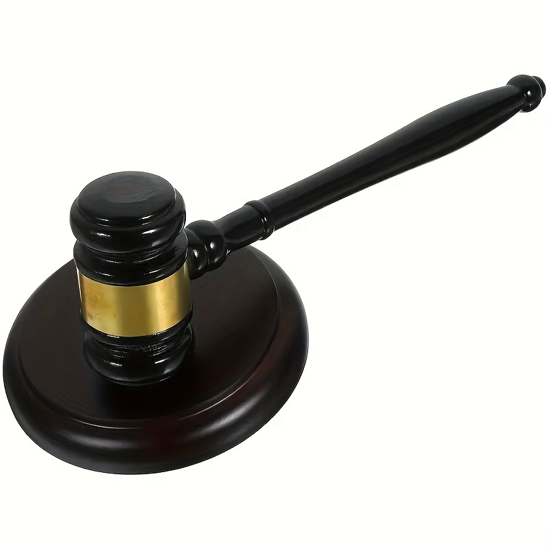 

Premium Handcrafted Wooden With Sound Block - Perfect For Lawyers, Judges & Auctioneers