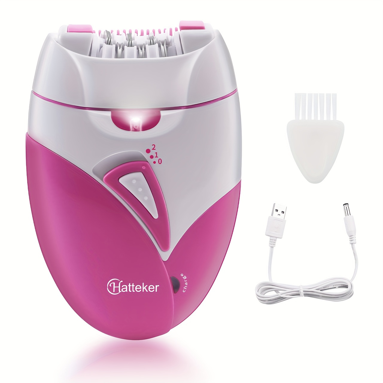 

Electric Female Epilator, Facial Full Body Hair Remover, Rechargeable Bikini Underarms Hair Removal Device, Summer Essentials For Women