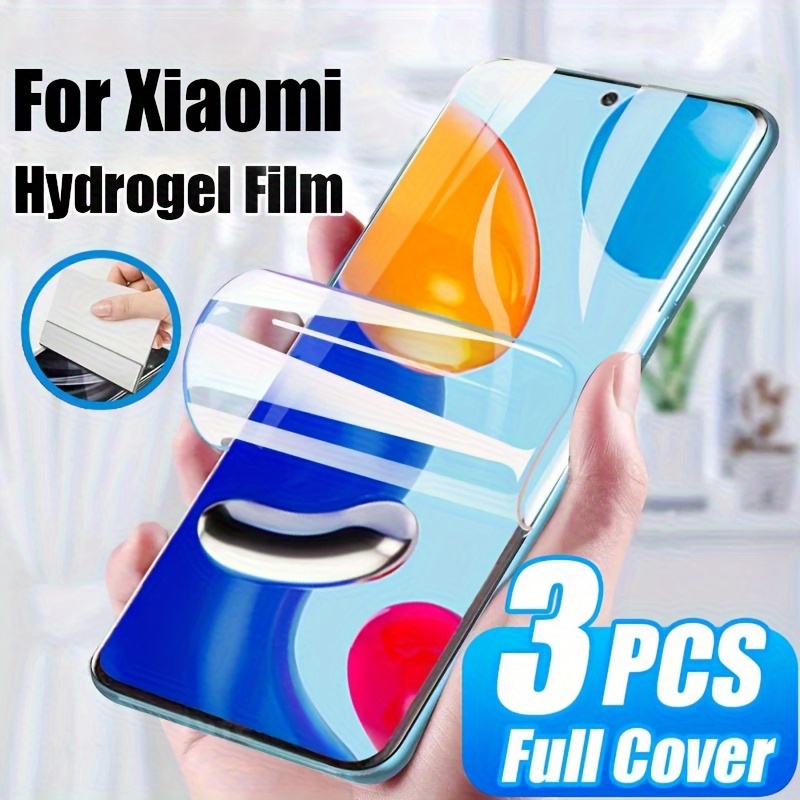 

3pcs Soft Hydrogel Film For Xiaomi 12 Pro 13 Pro+ 12 Pro+ Note 11 11s 10 9 8 10s 9s 8t Pro Screen Protector For 13c 12c 10 10a 10c 9 9a 9c 9t,full Cover Film,anti-scratch,(not Tempered Glass)