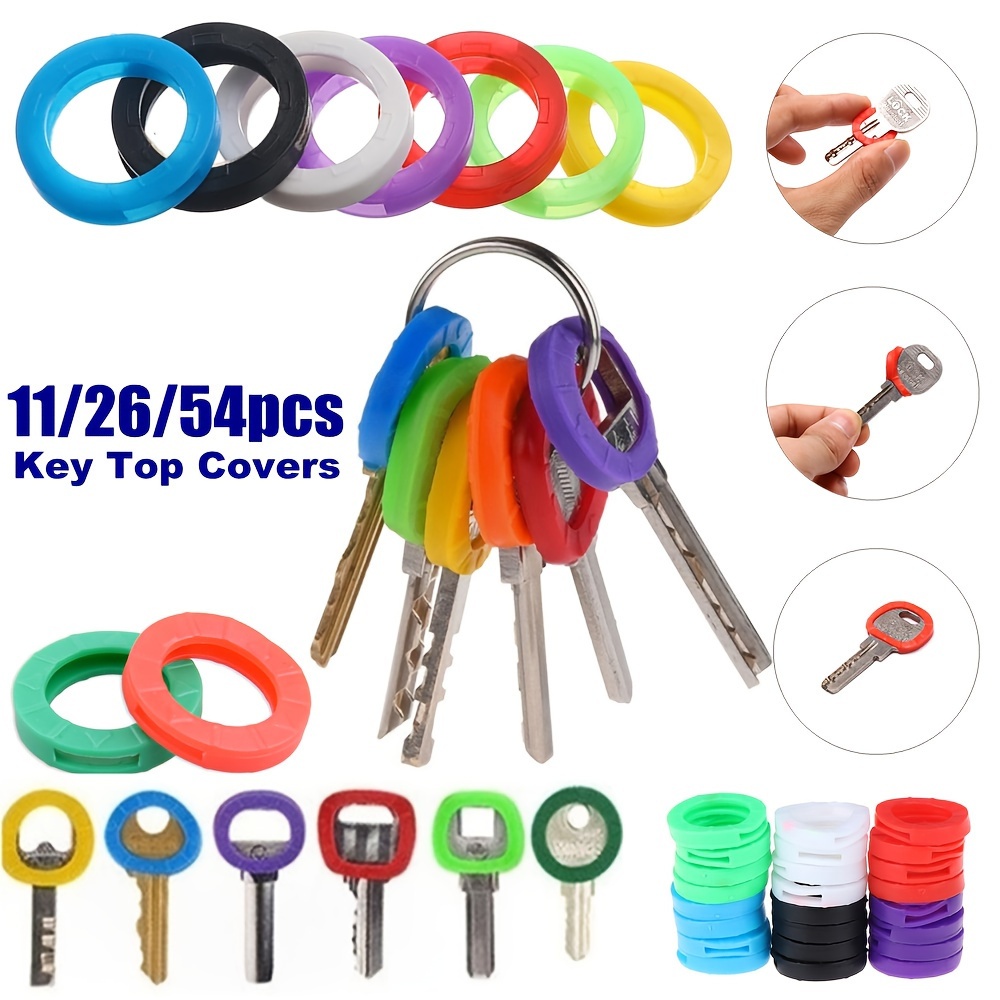 

11/26/54pcs 11 Key Locks, Cap Keyring For Men ( Assorted Varieties)