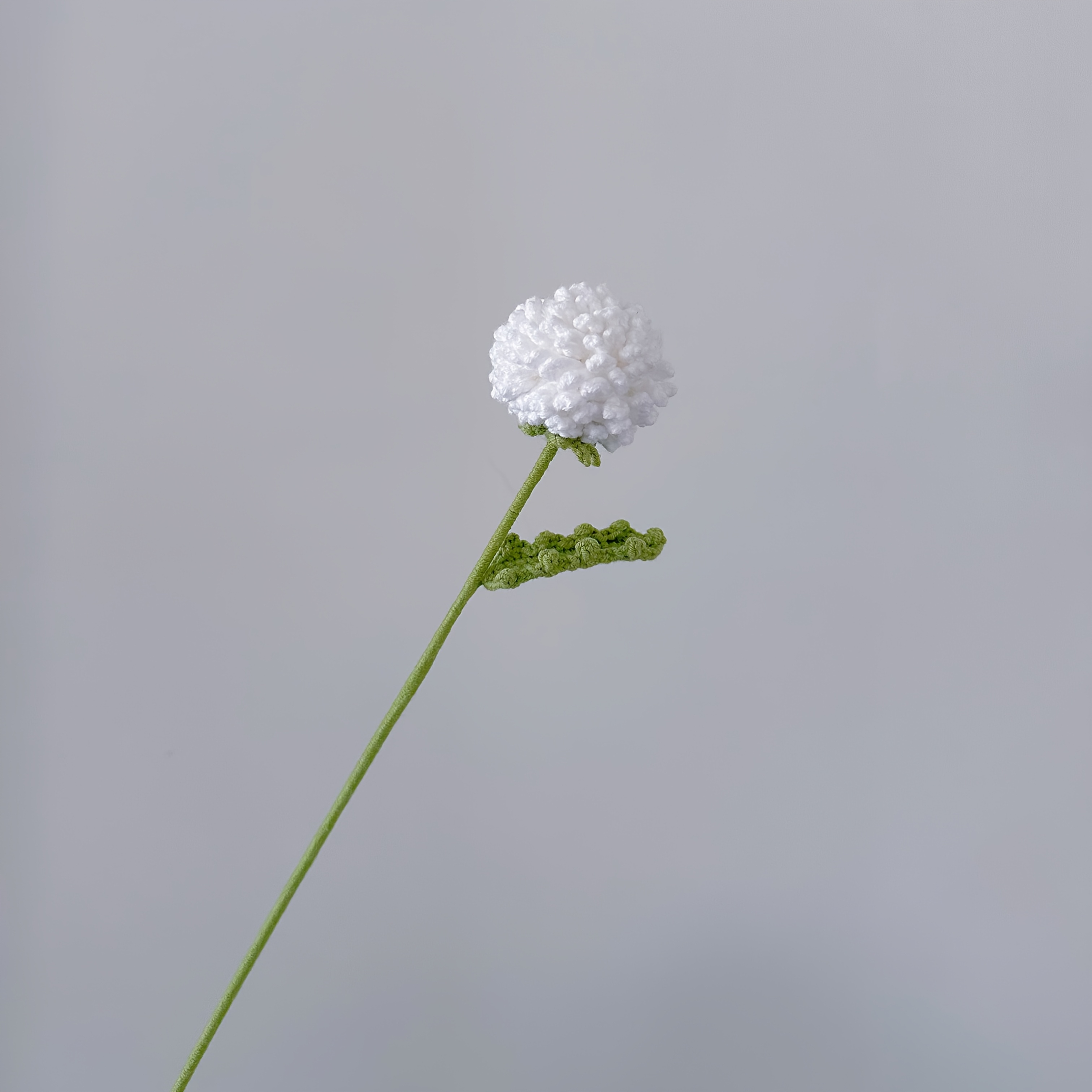 1pc Ramo de * de Crochet - Flores de * Pong de Vellón Hechas a * en Rosa, *, * para Decoración de *, Hogar, Cocina, Jardín, Fiesta de Mesa, Arreglo Floral DIY