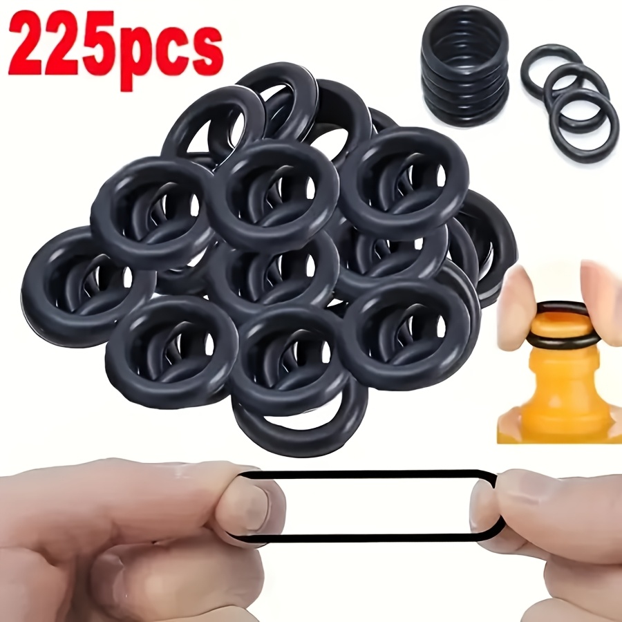 

225pcs -ring For Faucet Hose Connector Seal Valve Water Proof Proof Washer Combo Set Accessories