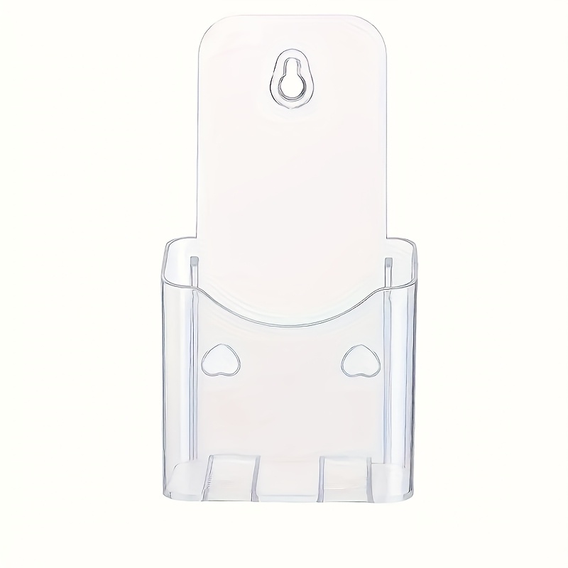 1pc Adjustable Transparent Acrylic Display Stand Bracket, Multifunctional Storage Box, Suitable For Activities, Home Decoration, And Office Organization