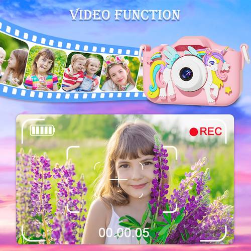 kids camera for 3 4 11 12 years old kids selfie hd toy camera convenient camera for toddlers kids camera for boys and girls perfect christmas back to and birthday gifts