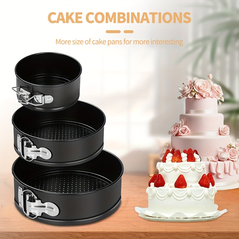 Cake Pans Inch Round 3-Piece 6
