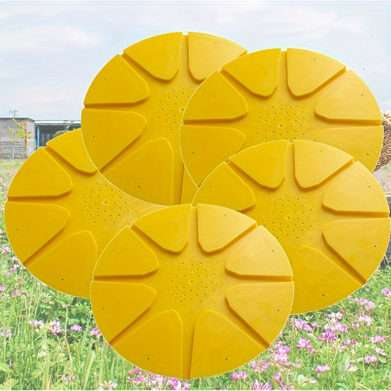 5-pack Bee Escape Devices, Plastic Beehive Exit Tools For Beekeeping Supplies - Non-electric Honeybee Excluder Gates