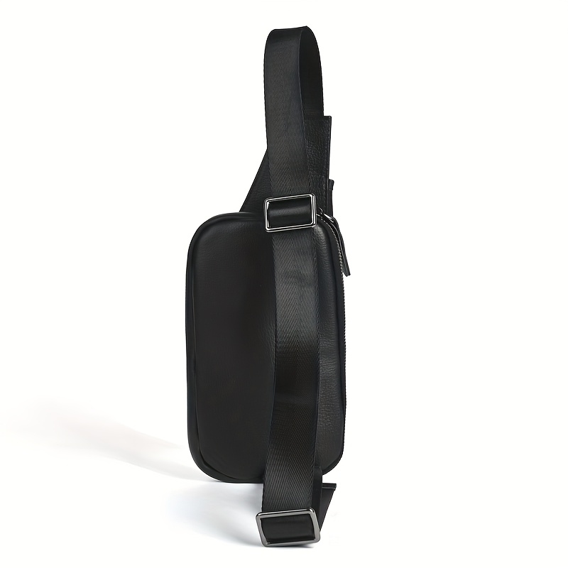 Mini PU Leather Belt Chest Bag Men