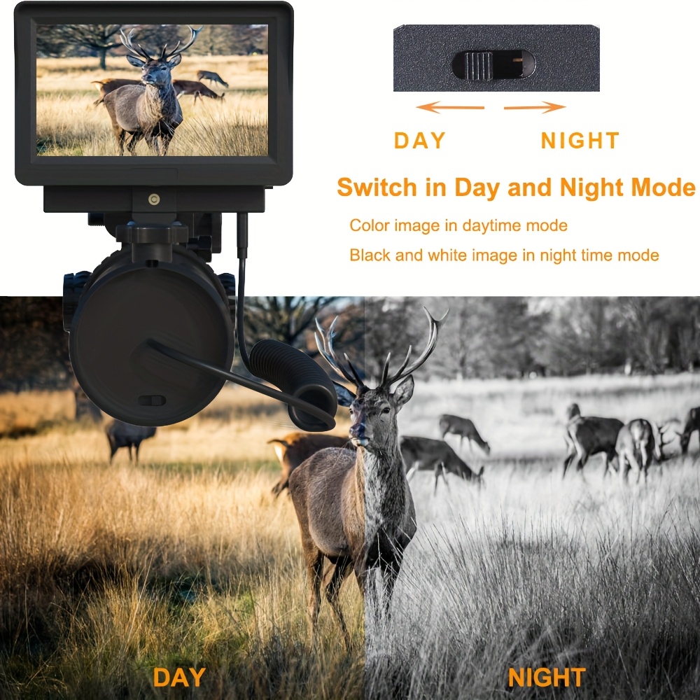 digital scope 4 3 inch display 850nm infrared - Temu
