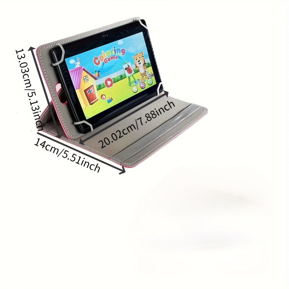 new gift kids tablet study pad 7 inch educational toy safety kids contents eye protect hd screen 2 cameras parental lock 360 rotation education toy usb supply