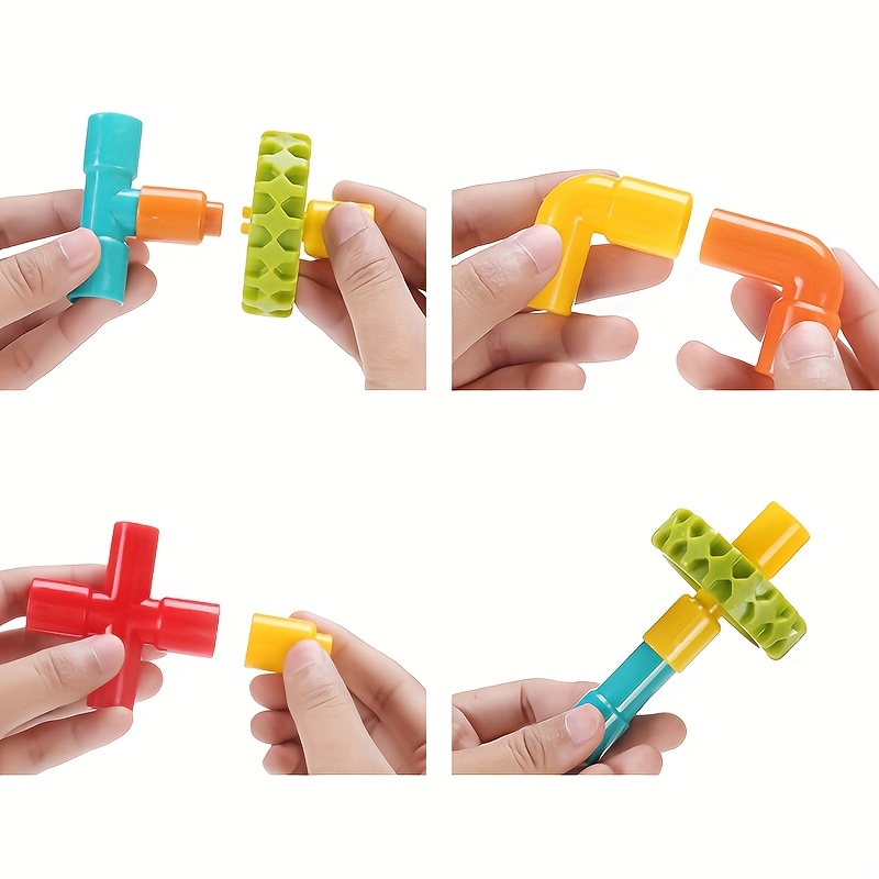 Design Your Own Plumbing Blocks Educational Toy Set