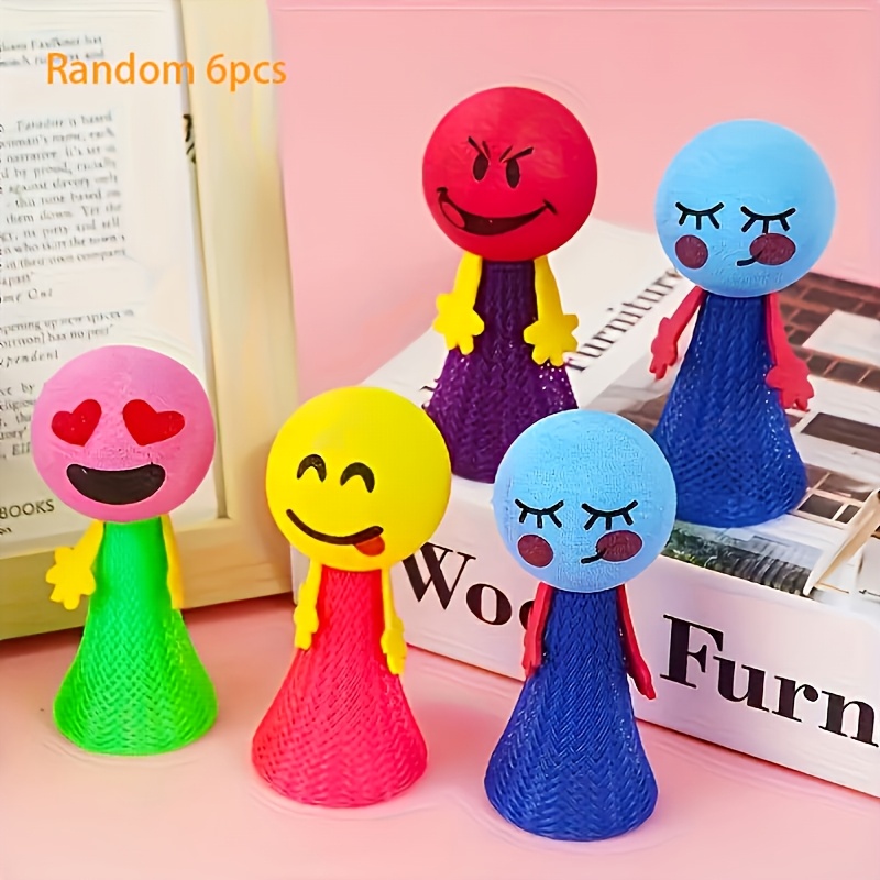 Random Colors And Styles 6/12/22/32pcs Jumping Men, Bouncing Toys, Desk Relax Toy, See Who Can Hop , Perfect For Children's Gifts, Gift Bag Fillers Halloween/thanksgiving Day/christmas Easter Gift