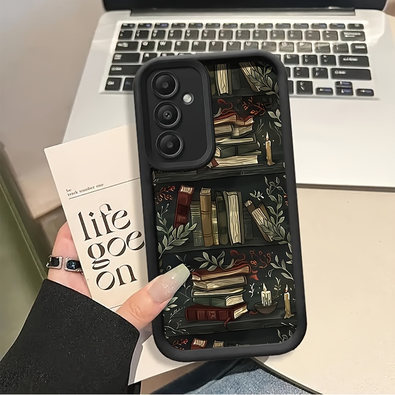 

Vintage Bookshelf Printed Phone Case S24 Ultra/s24 Plus/s24/s23 Ultra/s23 Fe/a55/a54/a53/a52/a52s/a51/a50/a50s/a35/a34/a33/a32/a24/a23/a22/a21s/a20/a20s/a15/a14/a13/a12/a10s/a05s/a05/a03s/a03