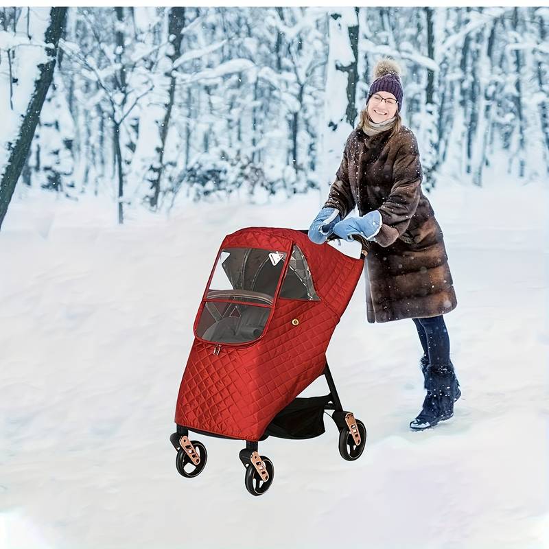 Rain Cover Best Pram For Snow Weather Shield For Strollers Winter