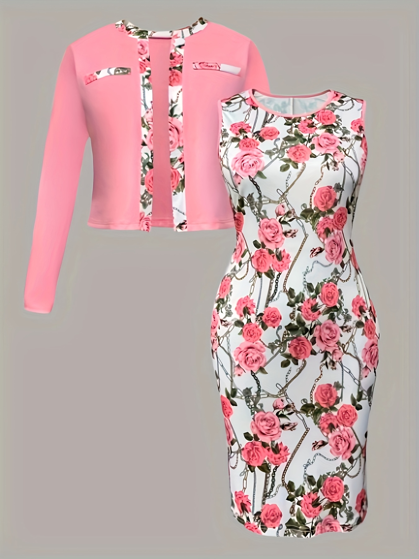 2 piece set dresses for women sold on Temu United States