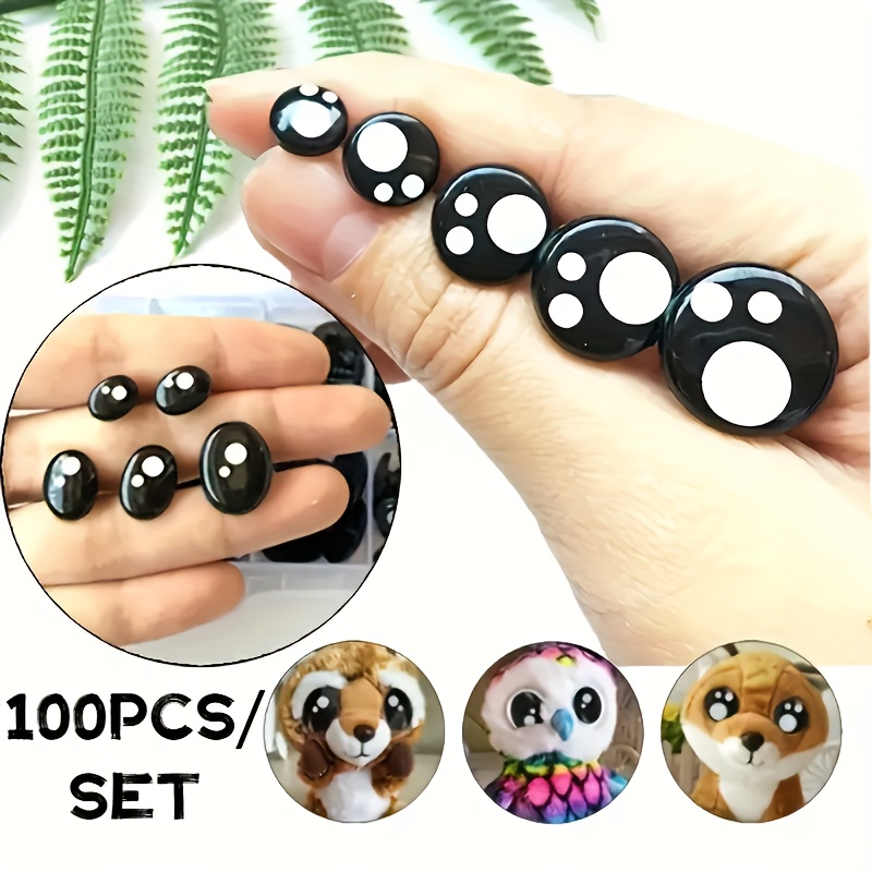 Fabricacion De MuÃ±ecos De Plastico 100pzas Ojos Plástico Peluches