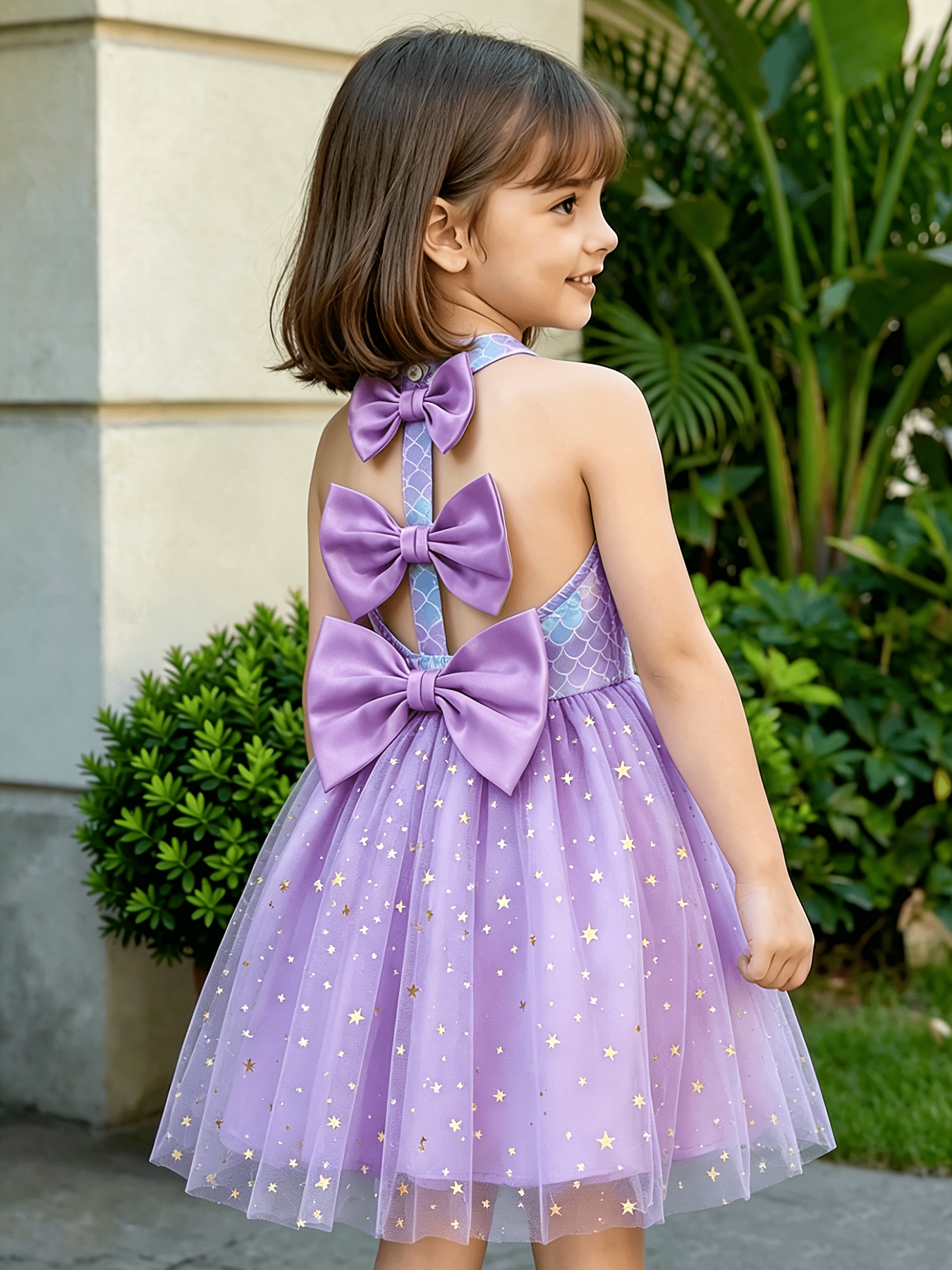 birthday dresses for 4 year old girl years girls sold on Temu United States Size:6-8 year Set Dress + Fairy Wings + Hat