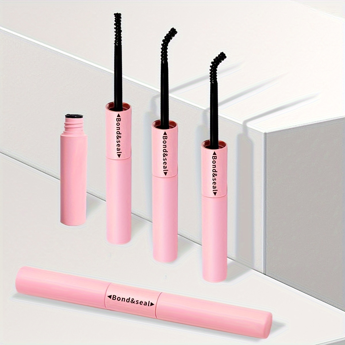 pro long lasting double ended waterproof eyelash   strengthens false eyelashes   and seal for secure hold easy to apply suitable for sensitive eye makeup