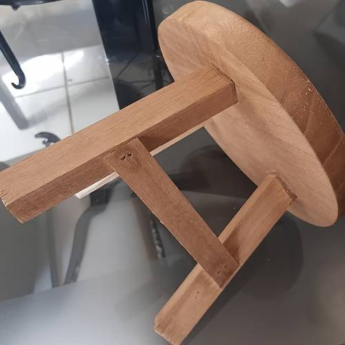 wooden mini stool display stand modern multi functional succulent plant shelf suitable for and home decor ornament