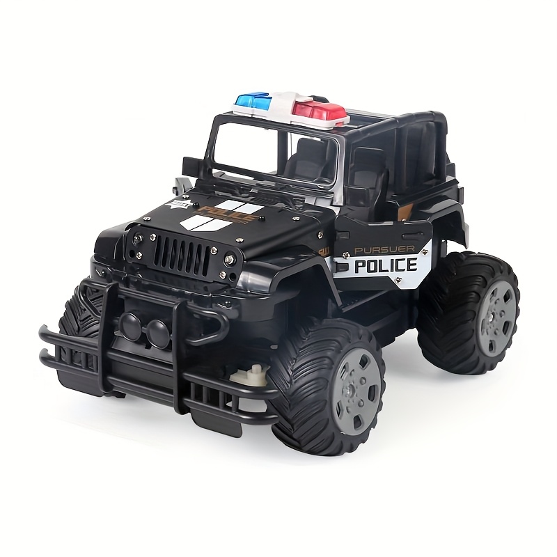 Alloy RC Off-road Vehicle, Toy Car Model, Remote Control Monster Truck, All-terrain Electric Toy with Lights, Toys for Children Over 3 Years Old, Children's Educational Toys, Birthday Gift