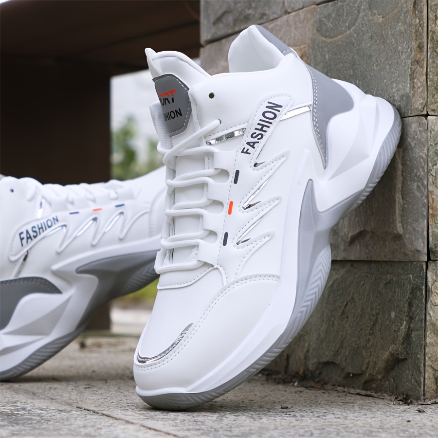 men's wide high top basketball shoes