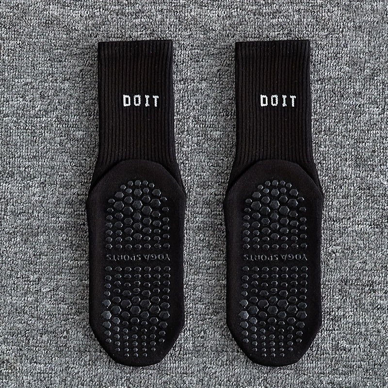 1 Pair Of Yoga Socks, Trendy Floor Socks, Sweat-absorbing And Breathable Socks