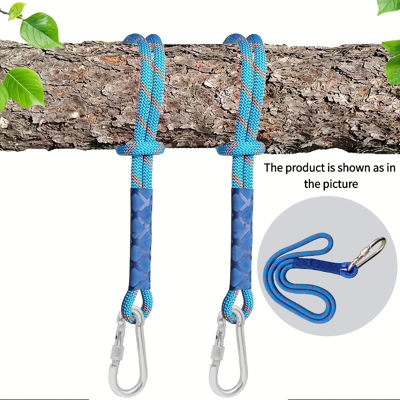 TEMU Cinghie e kit di sospensione per amache e per alberi resistenti (set ), moschettoni di bloccaggio e installazione rapida per , per amache e da