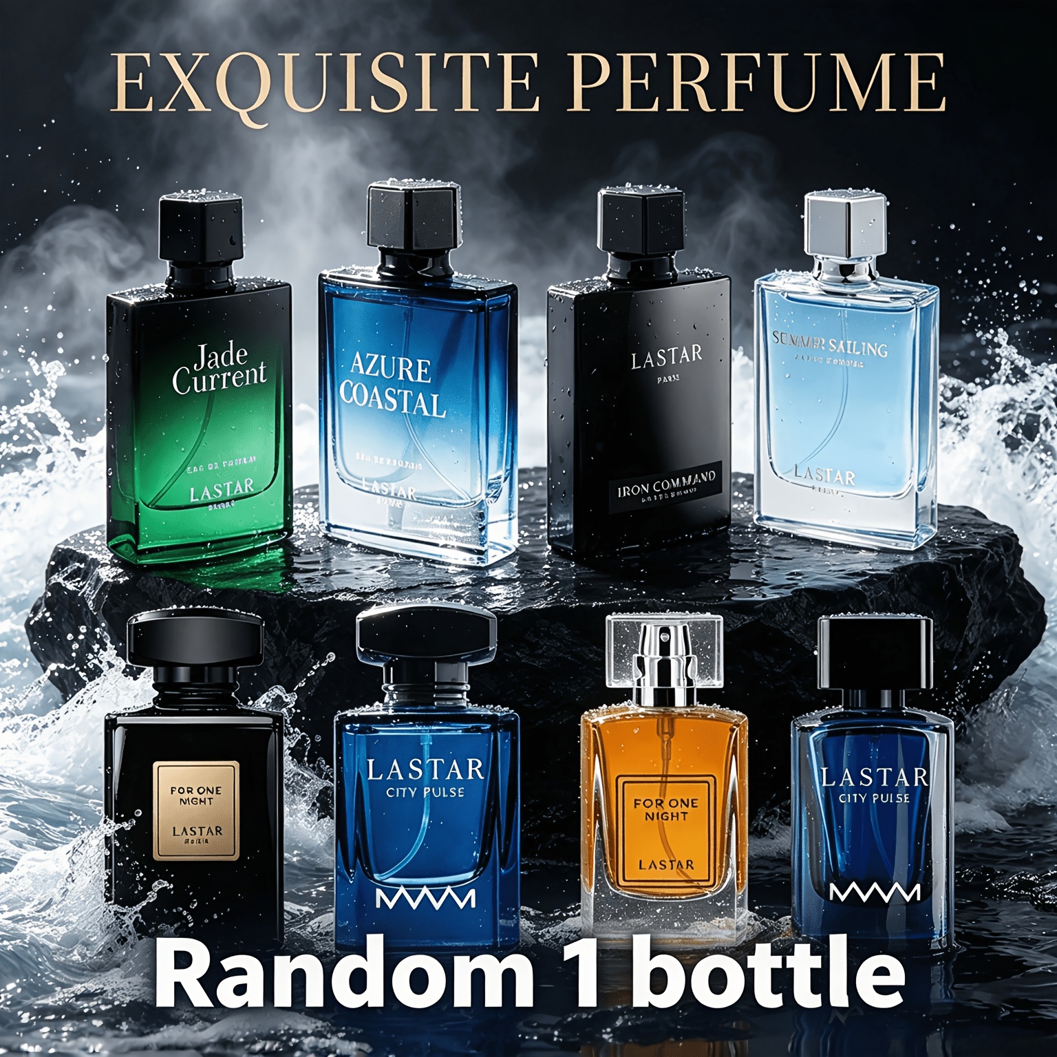 TEMU Men's Surprise Pheromone Perfume, Delivered Single Unique Fragrances, Different Long-lasting Rich Fruit Oriental Aquatic Scents, Portable Pocket
