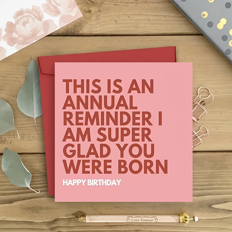 A Birthday Card Perfect For Celebrating The Birthday Of , , Family , , And Spouses.