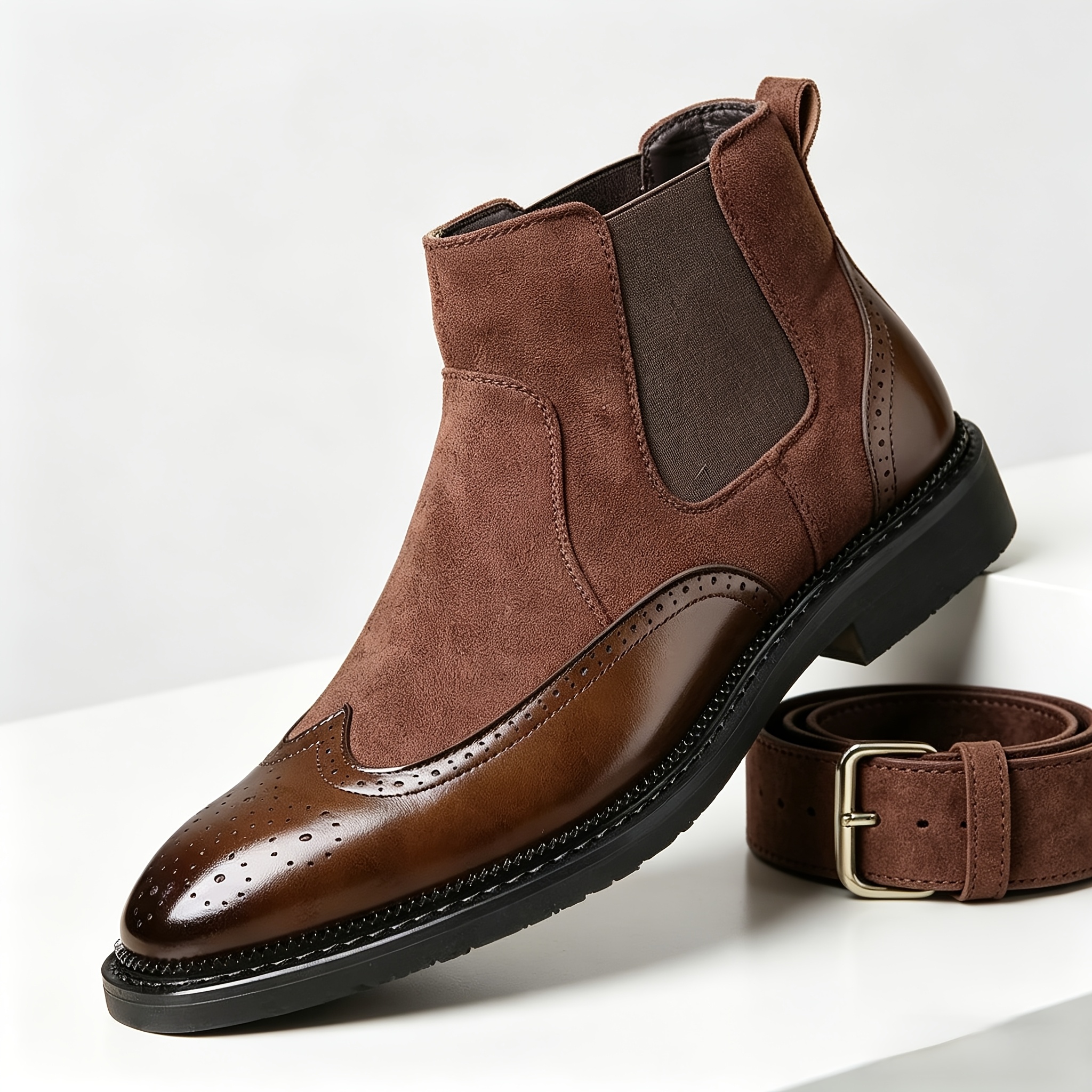 dress mens boots sold on Temu United States
