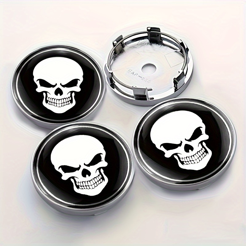 

4pcs Design Wheel Center Caps - 2.36" Emblem Covers For Cars, Motorcycles, Trucks & Suvs