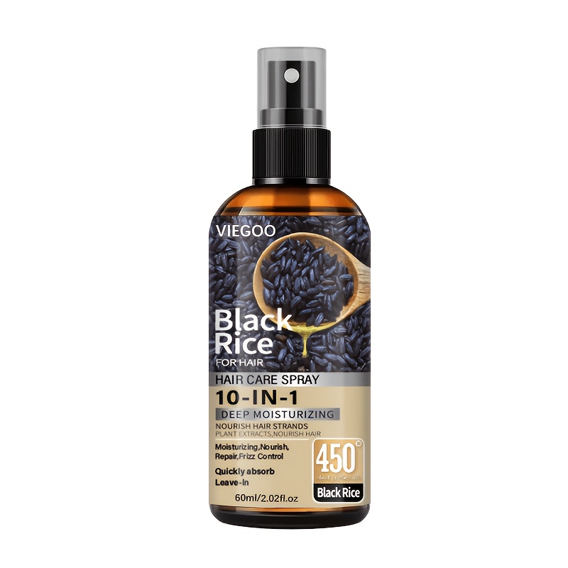 Image of This 10-in-1 Hair Oil Spray Is Suitable For All Hair Types. Rich In , Collagen, Keratin, Biotin, Babassu Oil, Rosemary Oil, Castor Oil, And Other Nutrients. It Nourishes, , 60ml.