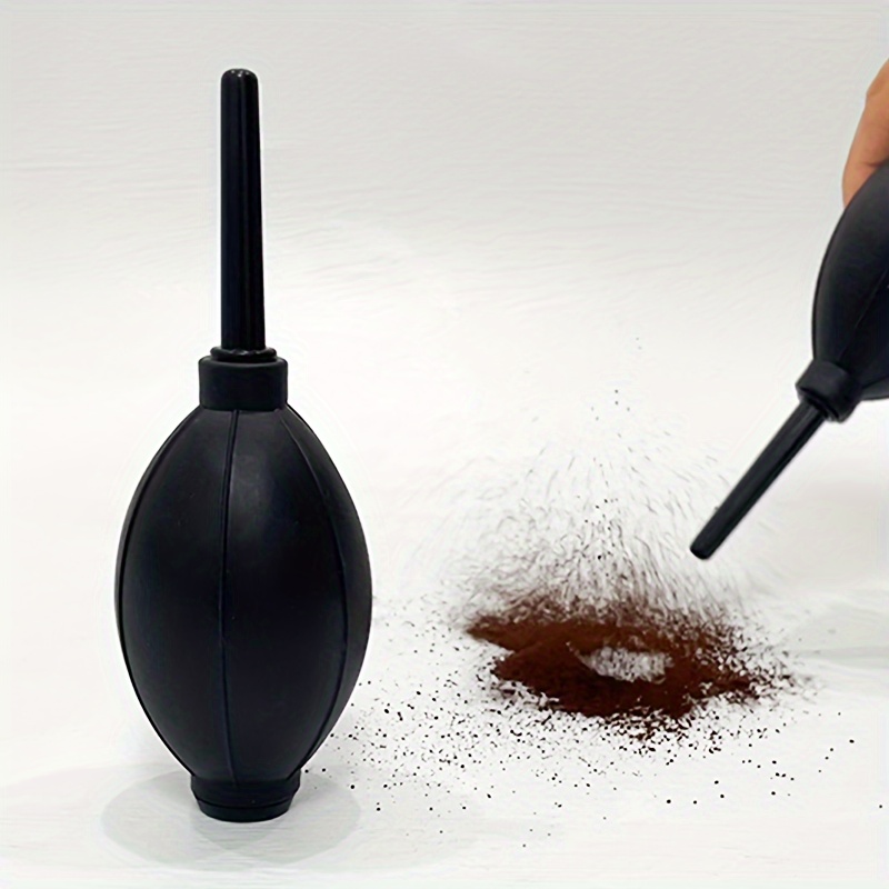 1pc coffee cleaner blower dust remover with balloon like tube powerful air powered system for coffee grinder espresso machine coffee beans balloon pipe cleaning compact portable with ergonomic handle   operation durable easy   no chemicals electrical components ideal for coffee equipment maintenance balloon pipe cleaning   dust removal