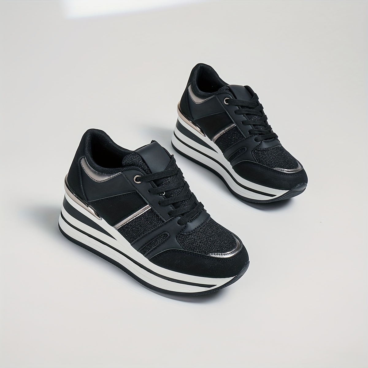 adidas gazelle silver green womens Kalinda Wedge Sneaker