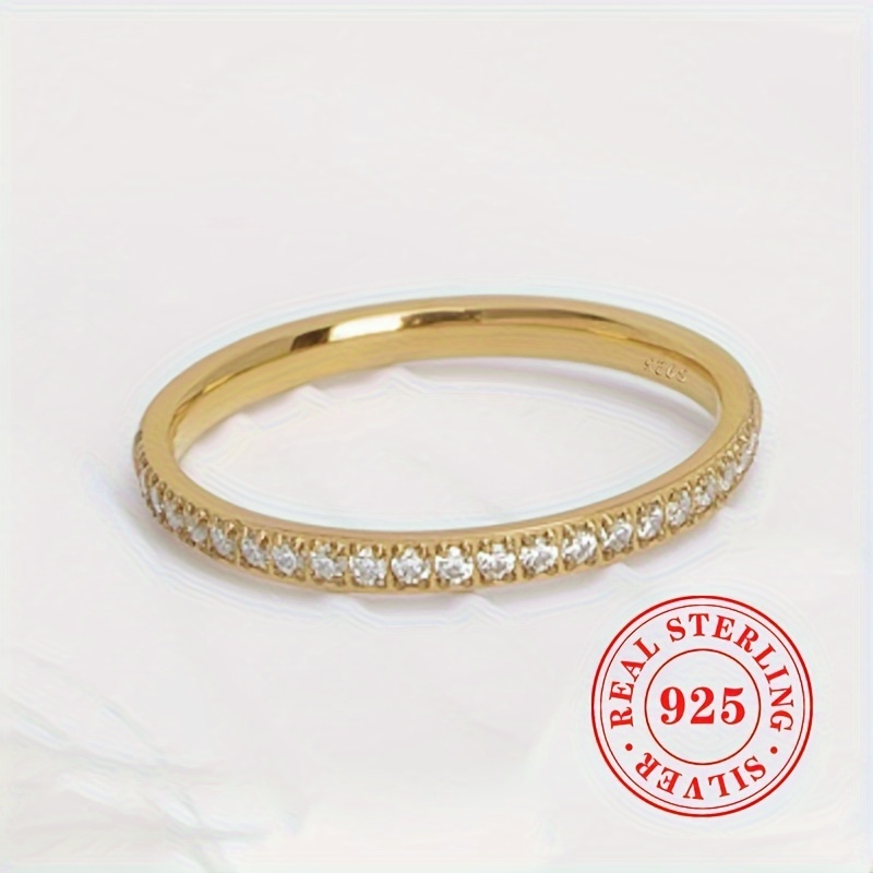 Sterling Silver Ring with Zirconia Endless Love for Men Wedding