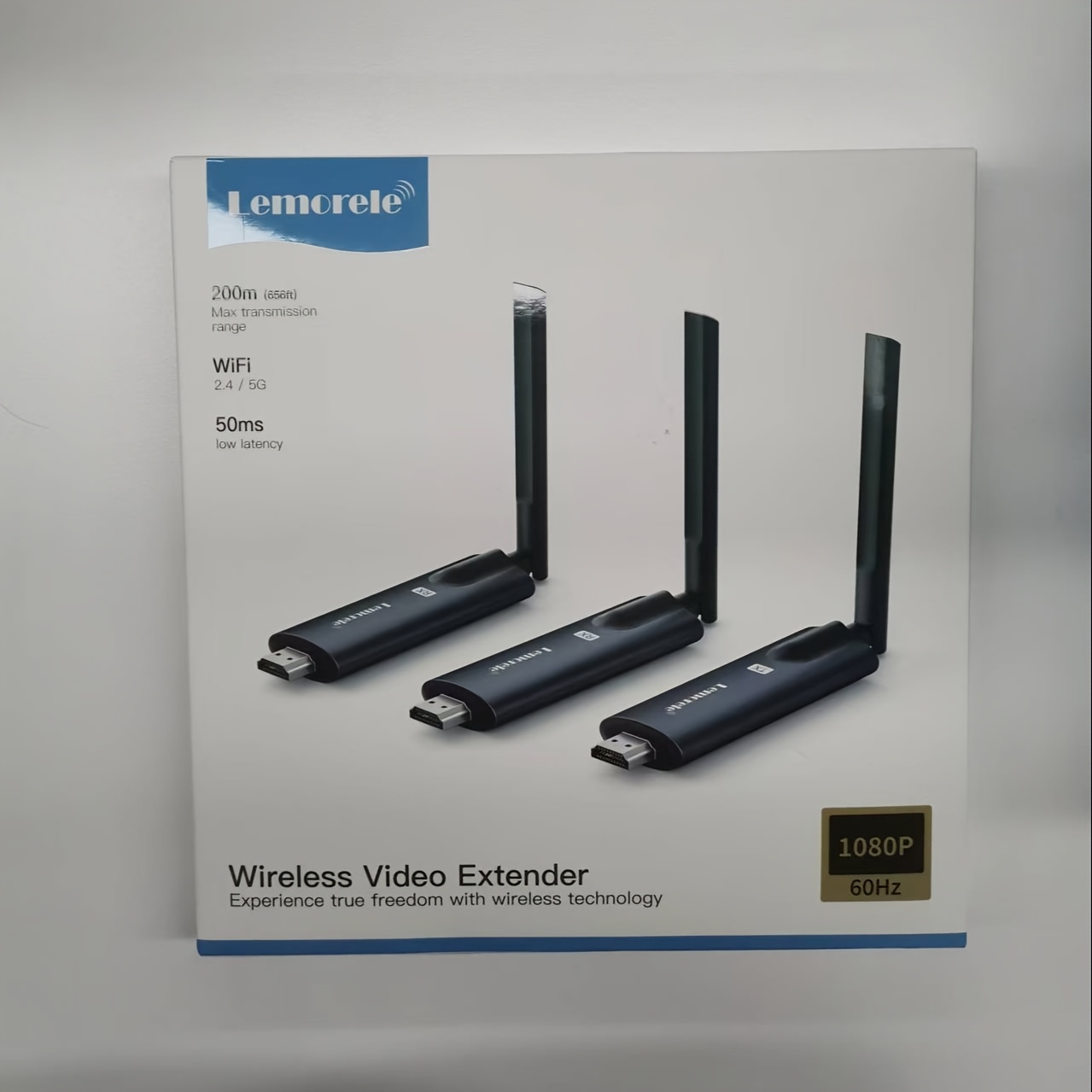 Kit Trasmettitore HDMI Wireless Lemorele 1080P – 1 TX + 2 RX, Fino A 200m E Supporto Fino A 4 Ricevitori - 2