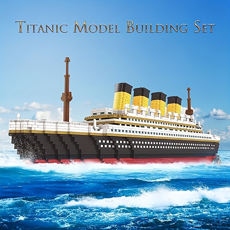 2800pcs Ship Model Building Blocks Set Mini Brick Toys Ship Block