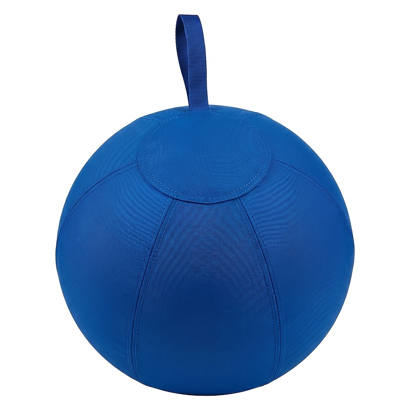 TEMU 17.7 Inch Large Dog Play Ball, Oxford Fabric Chew Resistant Pet Toy, Washable Durable Interactive Ball For Indoor Outdoor Play, Without Battery