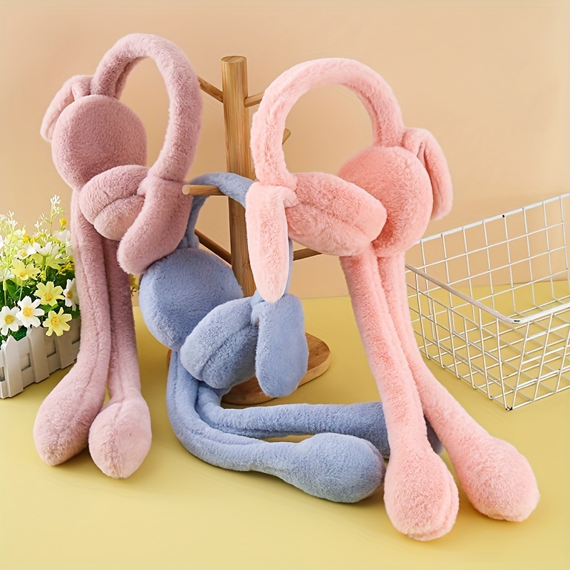 Soft Plush Ear Warmer Winter Warm Earmuffs For Women Men Fashion Solid Color Earflap Outdoor Cold Protection Ear Muffs Ear Cover I.619221851
