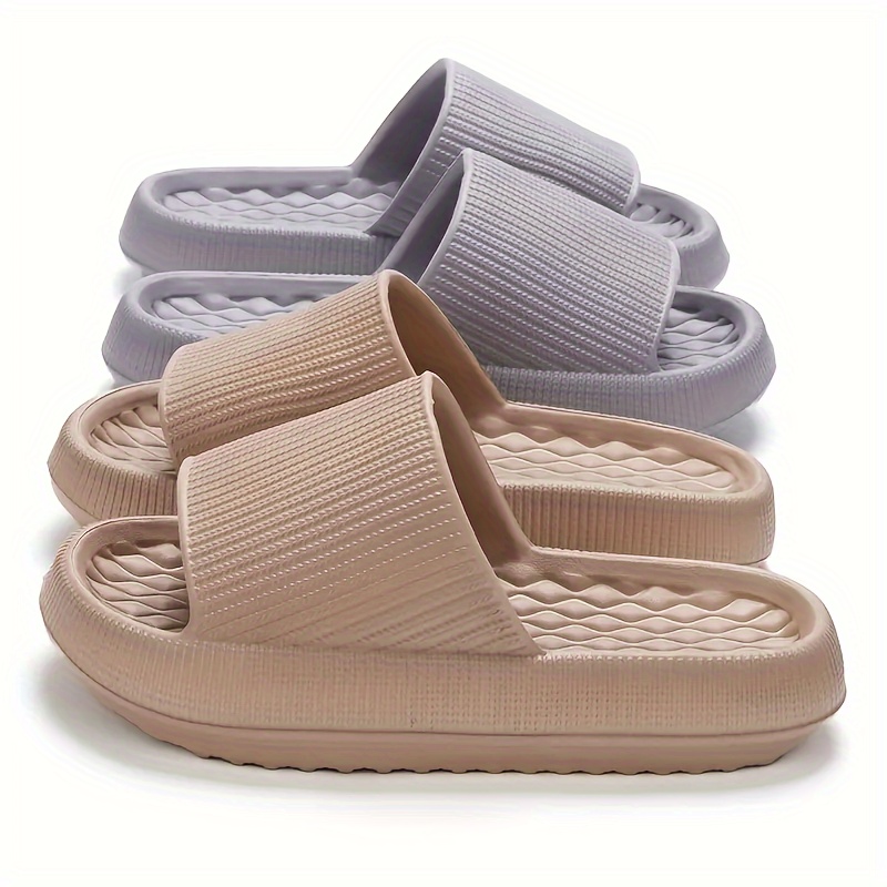 Summer Thick-Soled Sandals, Casual Open-Toe Soft Shoes, Comfortable Slippers, Bathroom Slides