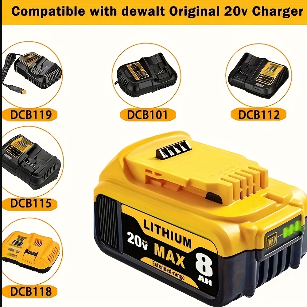 Dewalt Battery Charger Dewalt 20v Battery And Charger TENMOER
