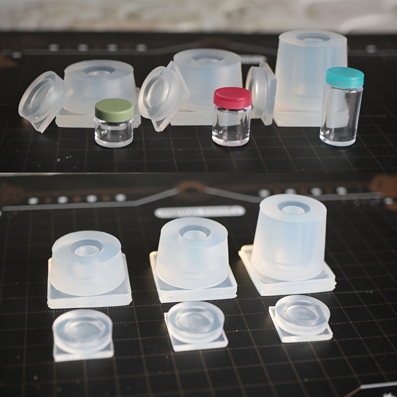 

[customer ] Mini Glass Jar Silicone Mold For Epoxy Resin Casting - Cute Miniature , Diy Craft & Jewelry Making Tool